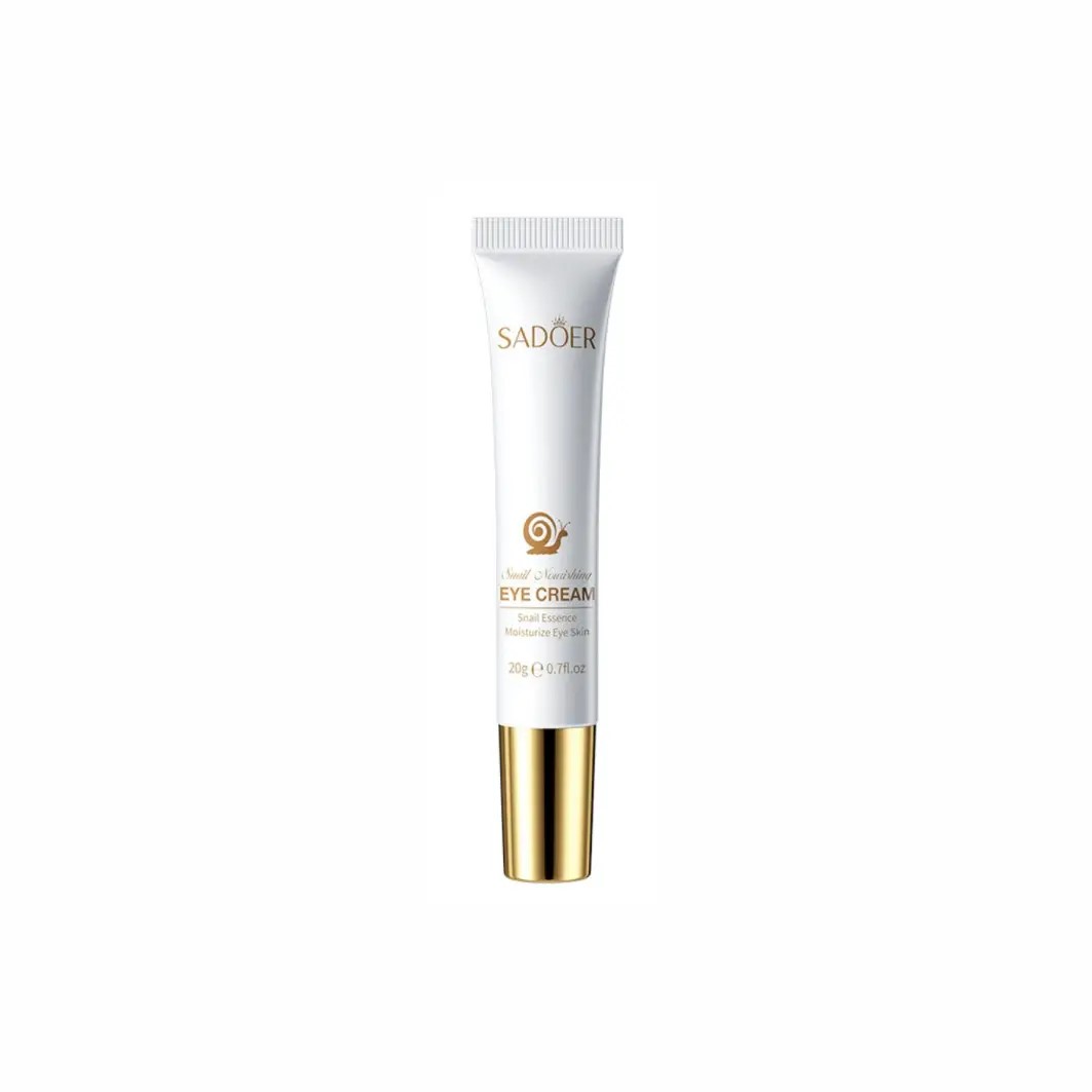 Живильний крем для очей з муцином равлика Sadoer Snail Nourishing Eye Cream