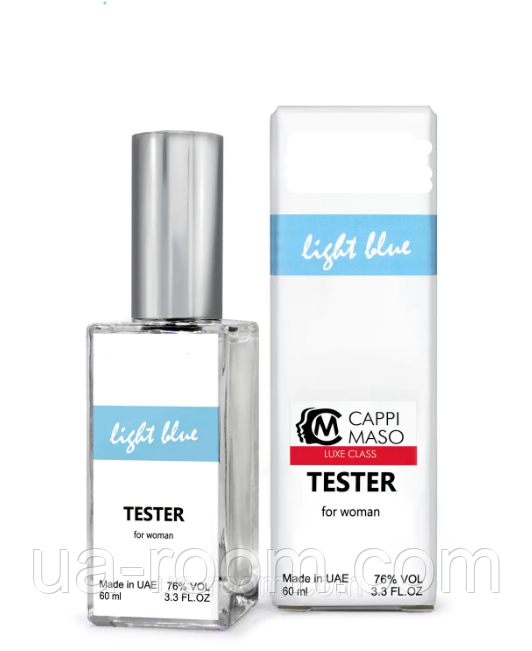 Тестер DUTYFREE женскийDol&Gab Light blue woman,60 мл.