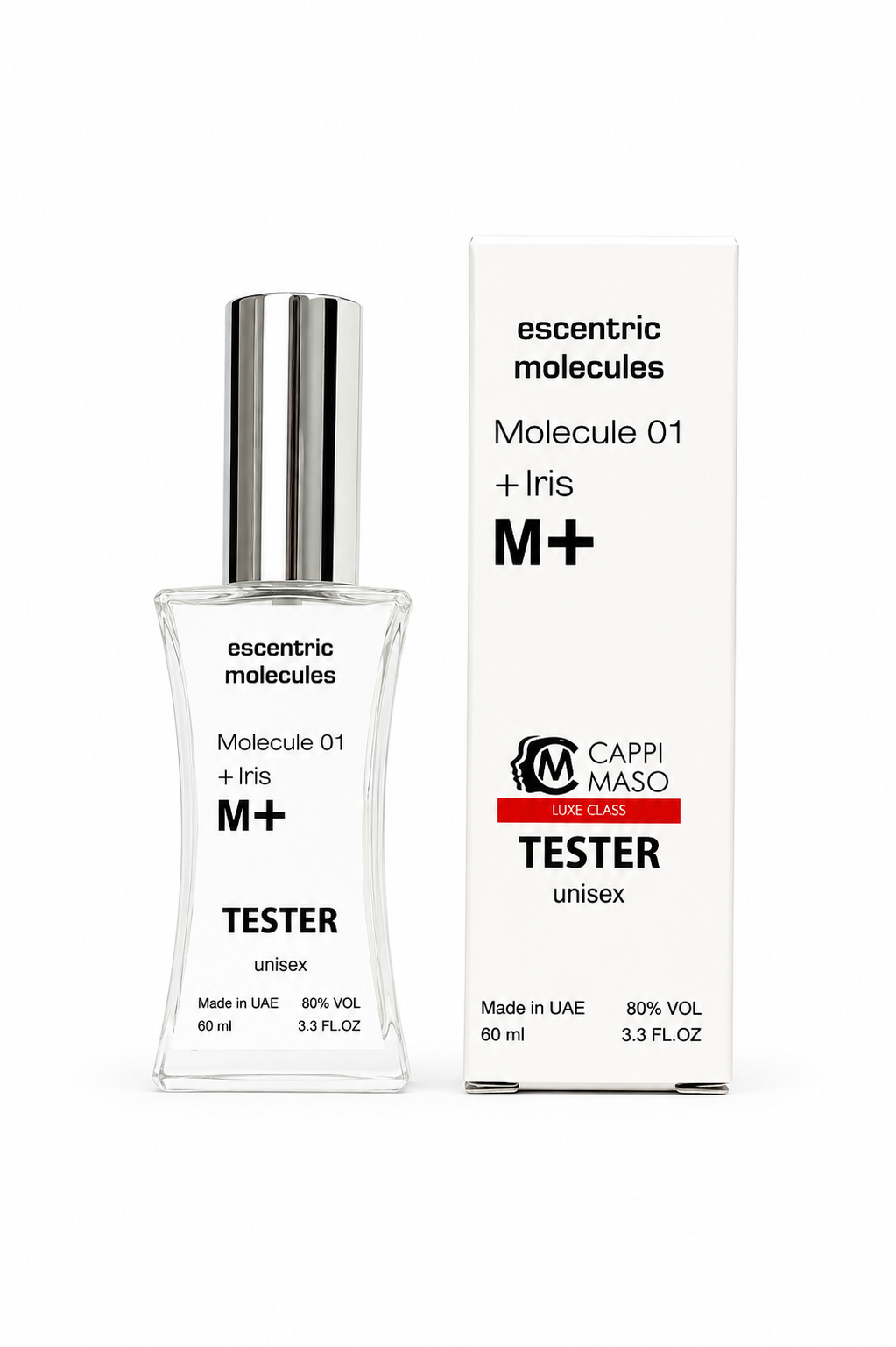 Тестер унисекс Luxe Class Molecule 01 + Iris Escentric Molecules, 60 мл.