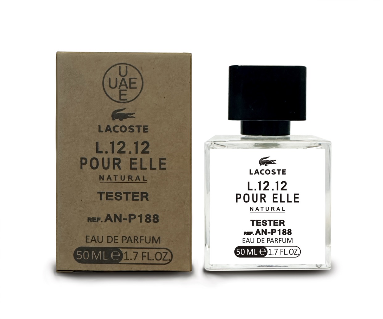 Тестер женский UEA  Lacoste 12.12 Pour Elle Natural, 50 мл