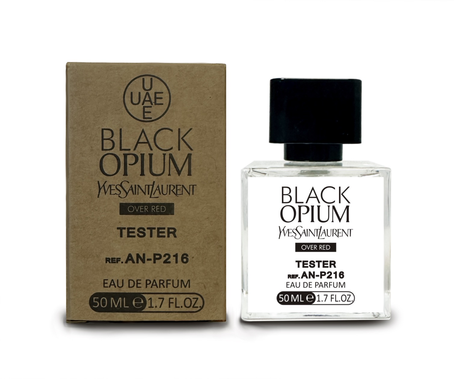 Тестер UAE жіночий Yves Saint Laurent Black Opium, 50 мл