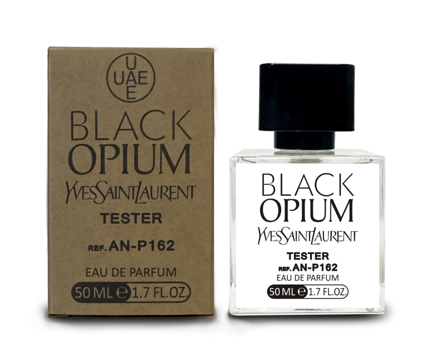 Тестер женский  UAE Black Opium Yves Saint Laurent, 50 мл.