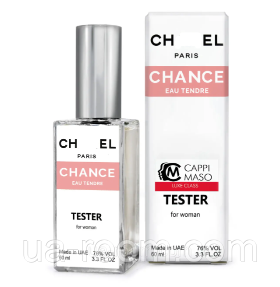Тестер DUTYFREE женский Chan Chance Eau Tendre, 60 мл.