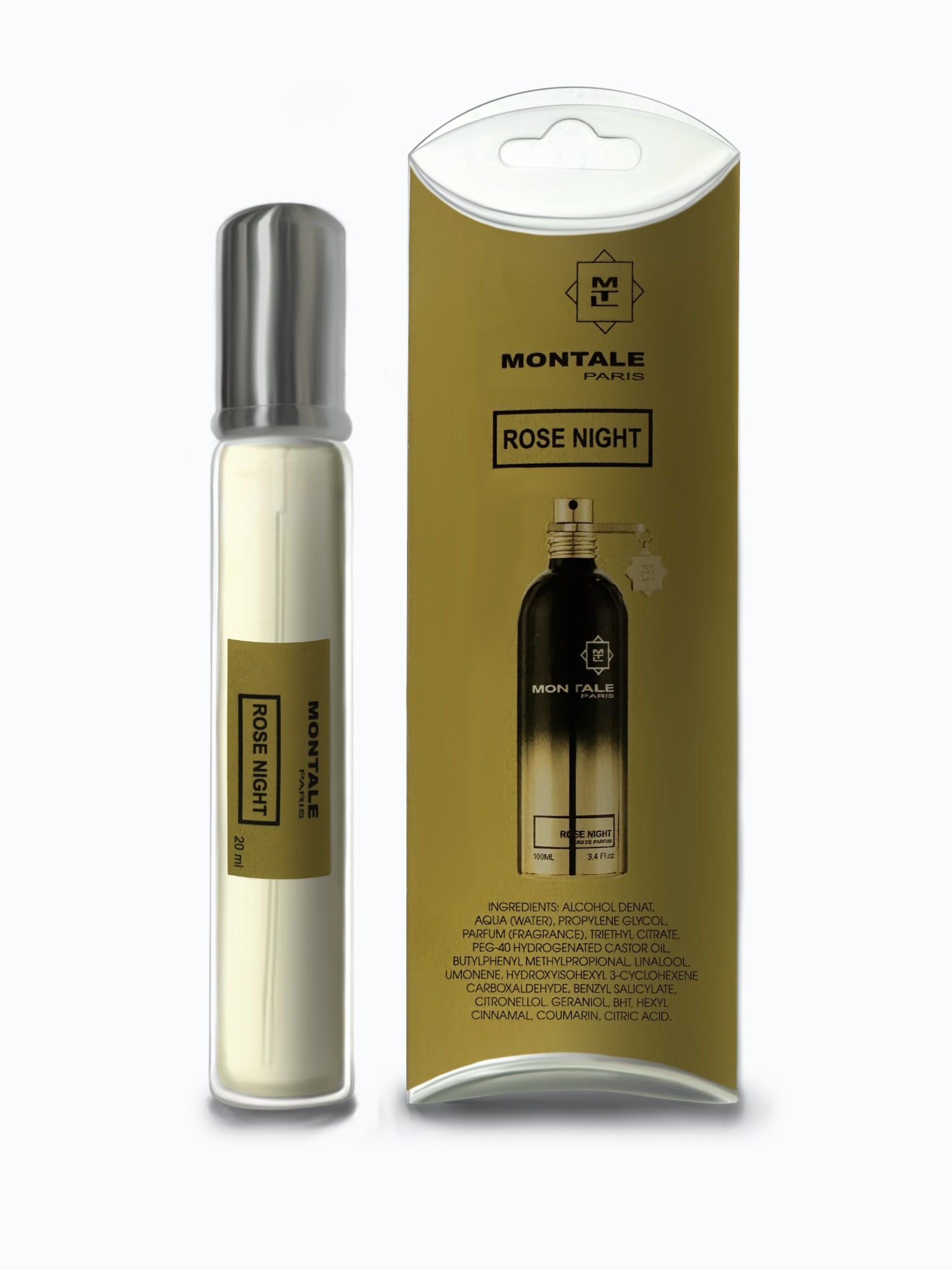 Тестер унисекс Rose Night Montale, 20 мл