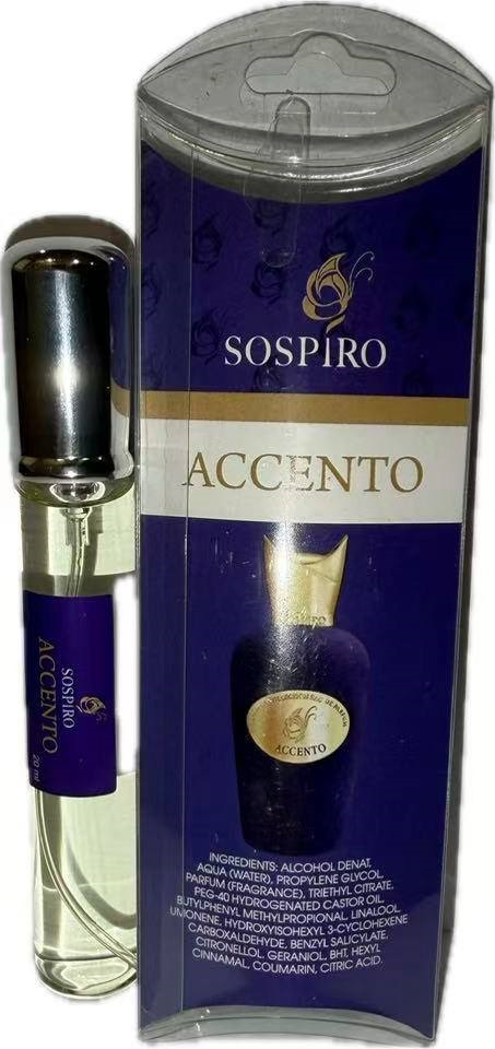 Тестер унисекс Accento Sospiro, 20 мл