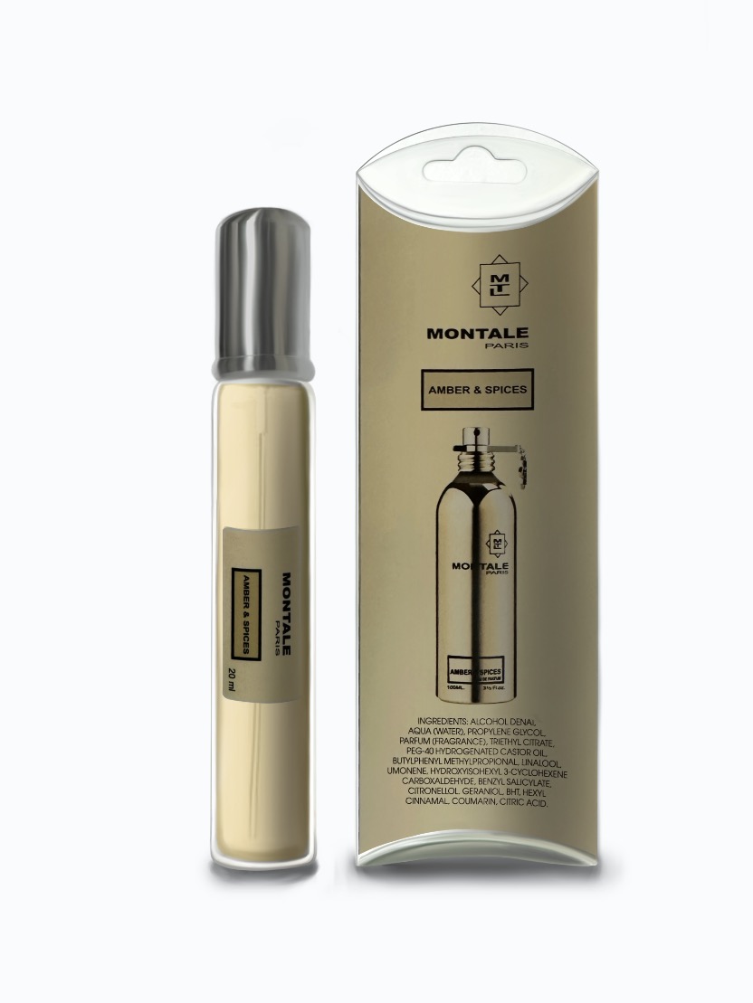 Тестер унисекс Amber & Spices Montale, 20 мл
