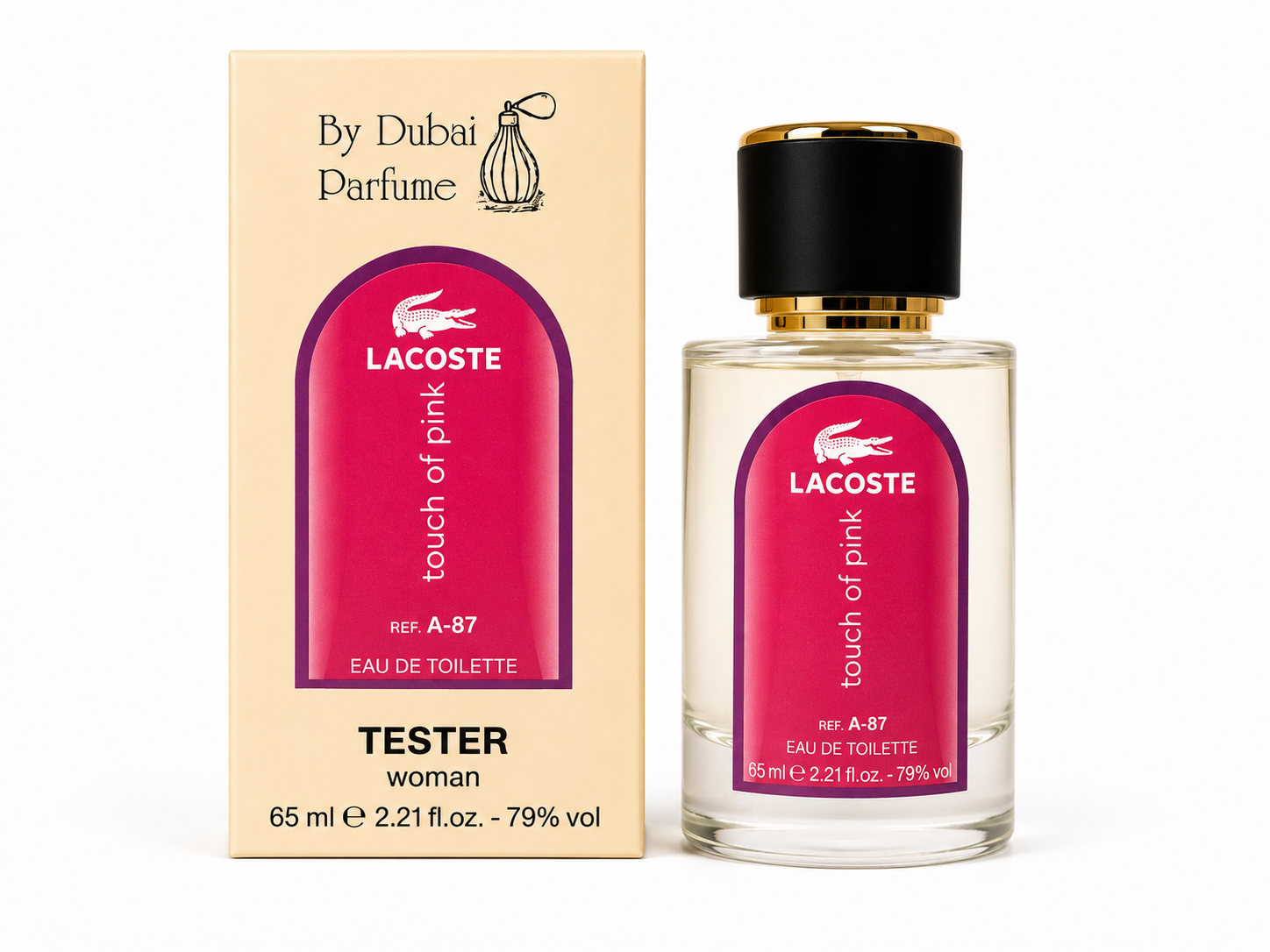 Тестер жіночий Lacoste Touch Of Pink, 65 мл