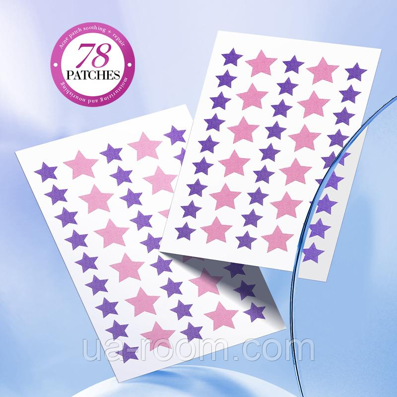 Патчи против акне Sadoer Acne Patch, 78шт\уп.