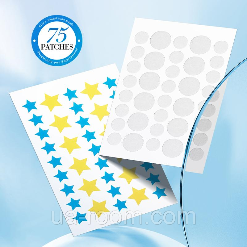 Патчи против акне Sadoer Acne Patch, 75шт\уп.
