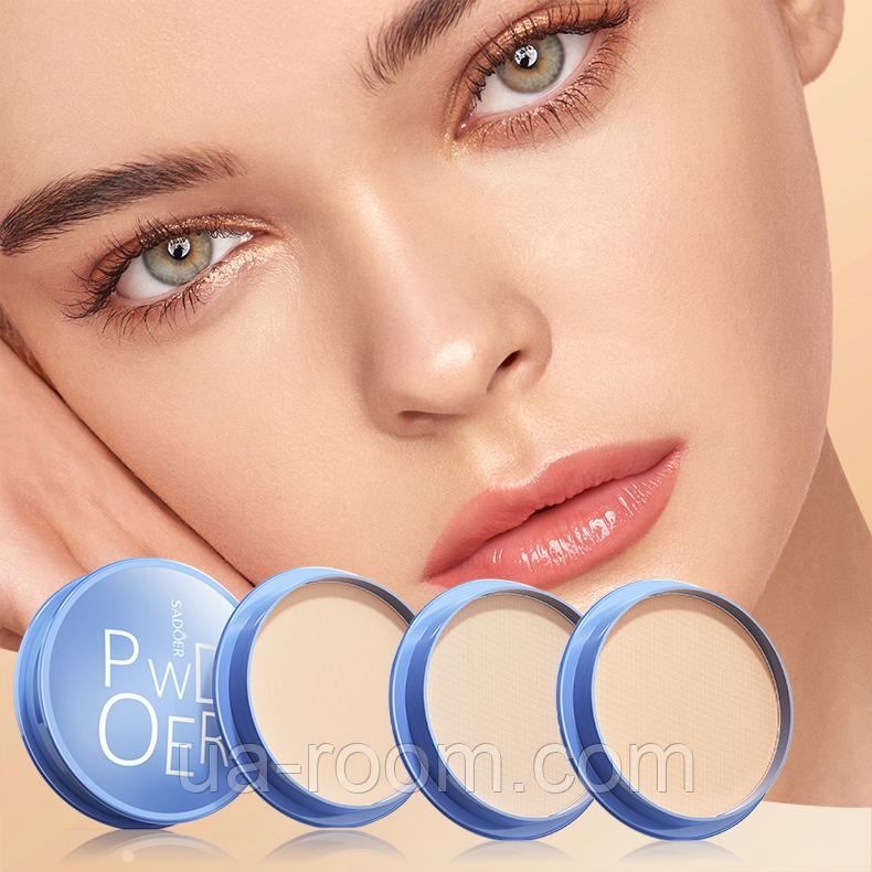 Пудра для лица Sadoer Velvet Honey Flawless Powder,  16 г. (02 тон)
