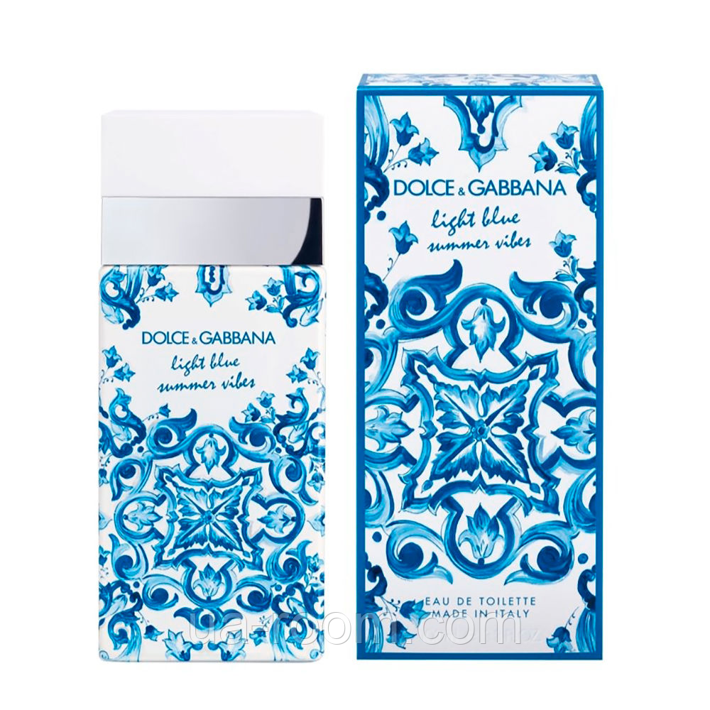Парфюм женский Dolce & Gabbana Light Blue Summer Vibes 100 мл, (premium)