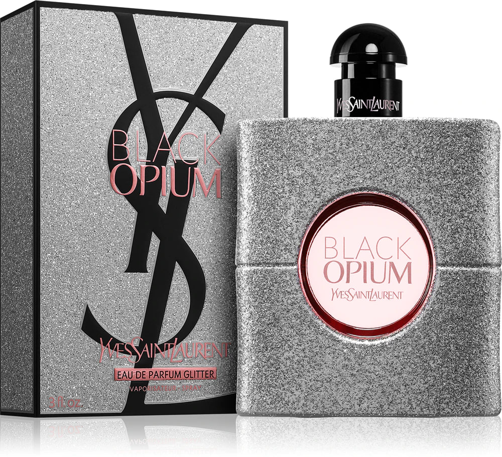 Парфюм женский Yves Saint Laurent Black Opium Glitter, 90 мл. (premium)