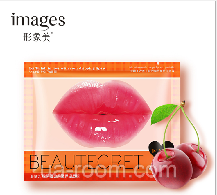 Коллагеновая маска с вишней Images Collagen Lip Mask