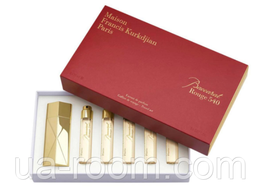 Парфюмированный набор унисекс Maison Francis Kurkdjian Baccarat Rouge 540 Extrait de Parfum, 5х11 мл