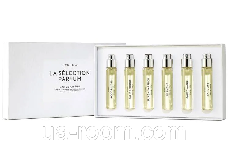 Парфюмированный набор унисекс Byredo La Selection, 6х12 мл.(premium)