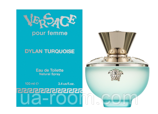 Парфюм женский Versace Dylan Turquoise pour Femme, 100 мл. (premium)