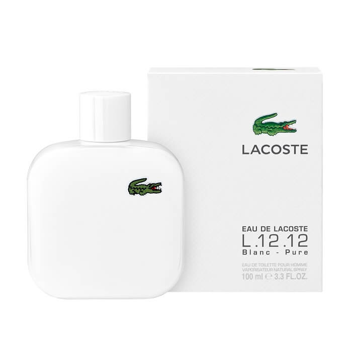 Парфюм мужской Lacoste Eau De L.12.12 Blanc-Pure, 100 мл. (premium)