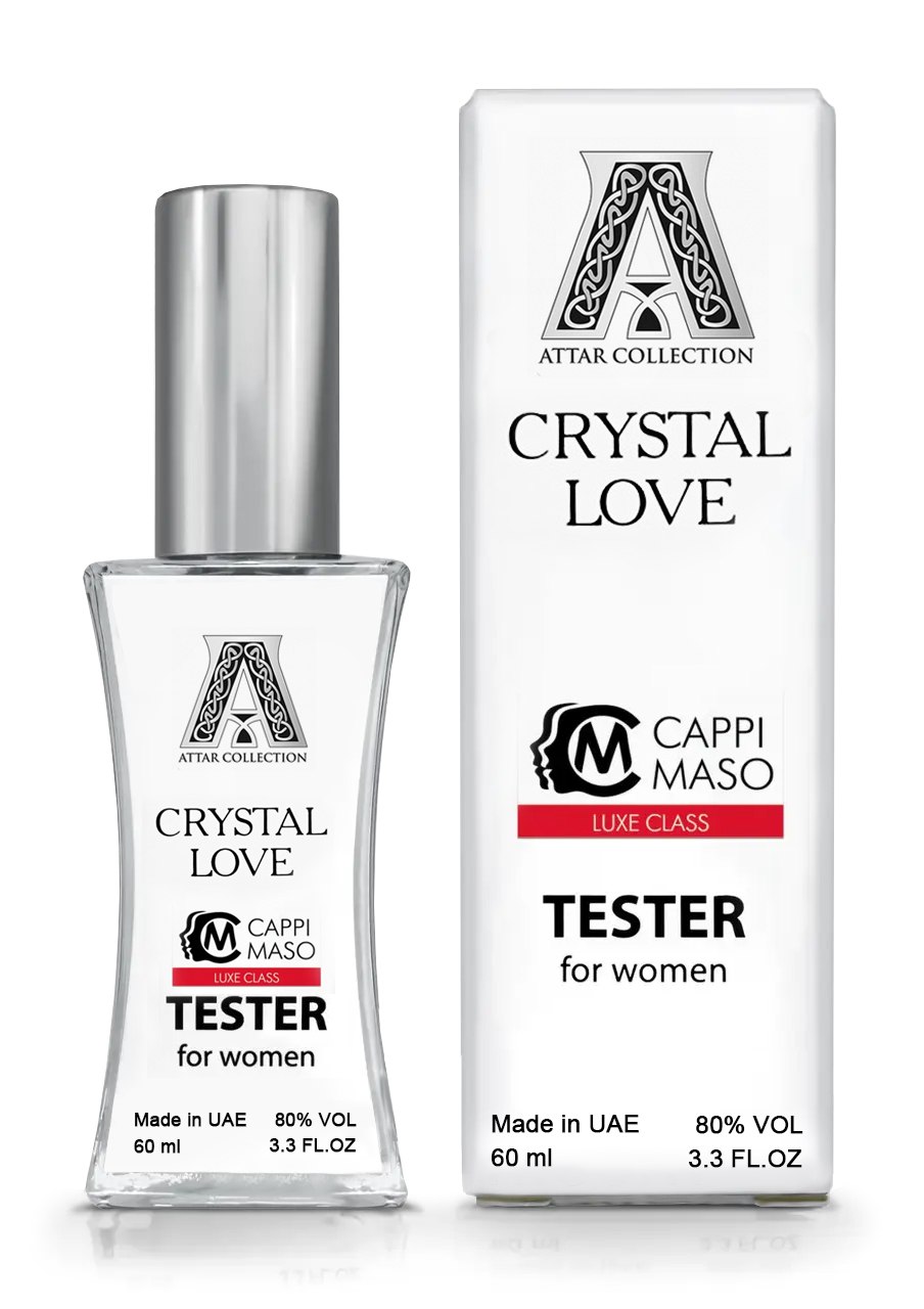 Тестер женский LUXE CLASS Attar Collection Crystal Love For Her, 60 мл.