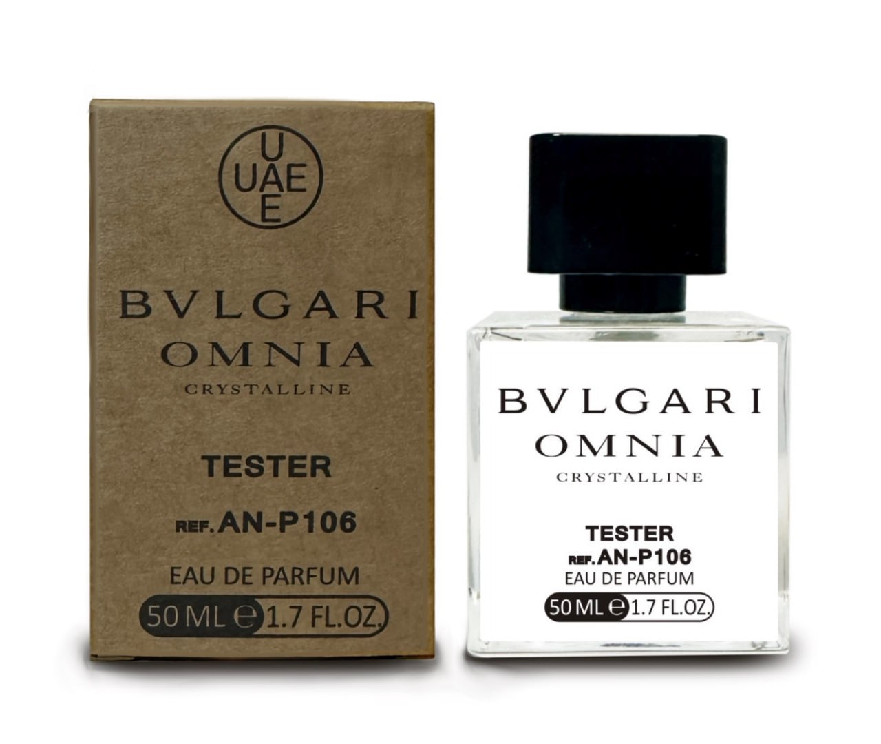 Тестер женский  UAE Omnia Crystalline Bvlgari, 50 мл.