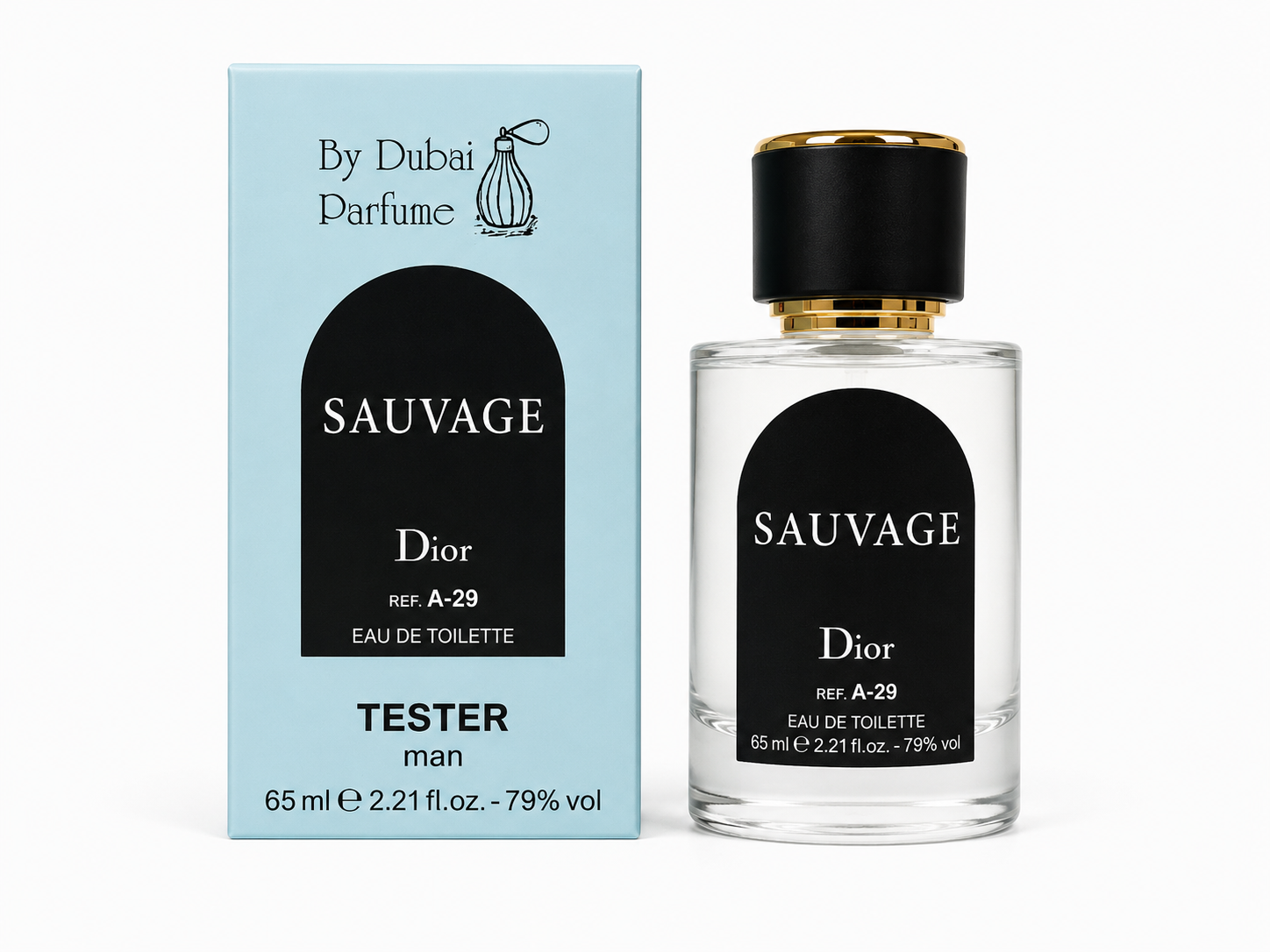 Тестер чоловічий Dior Sauvage, 65 мл