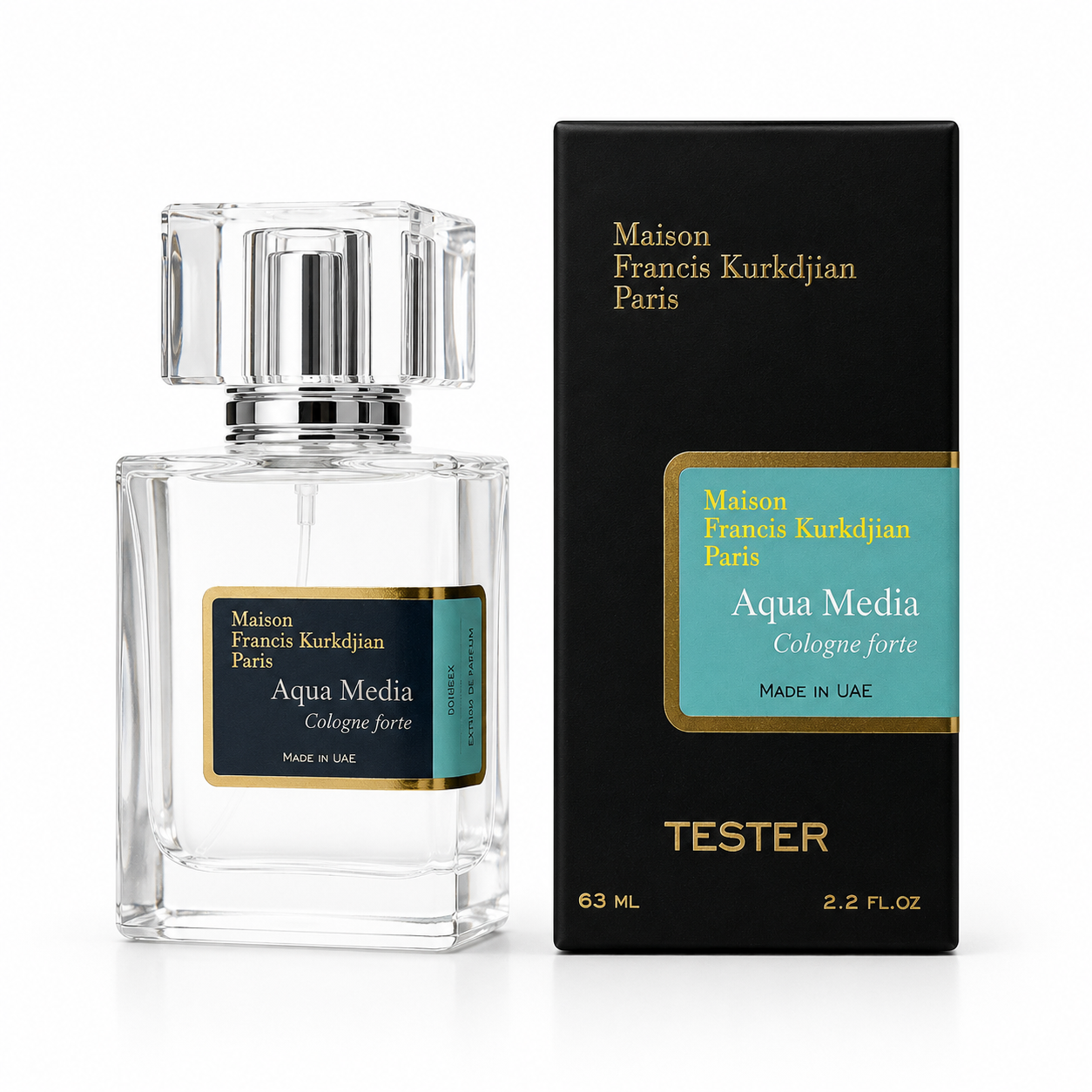 Тестер унисекс Maison Francis Kurkdjion Aqua Media Cologne Forte 63 мл.
