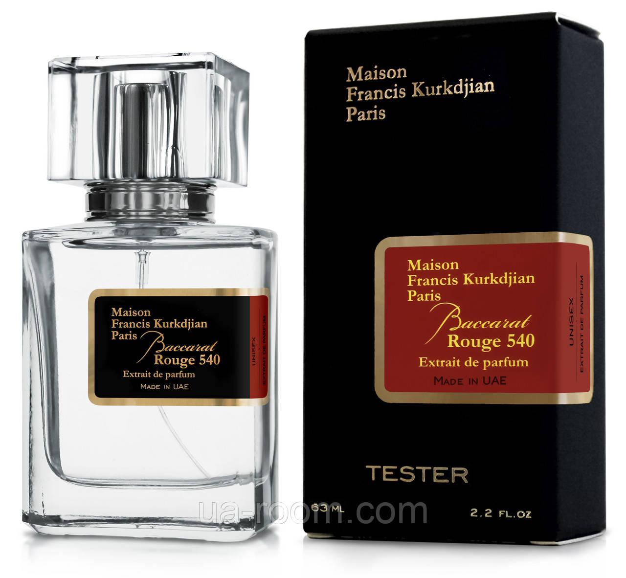 Тестер унисекс Maison Francis Kurkdjian Baccarat Rouge 540 Extrait de Parfum, 63 мл.