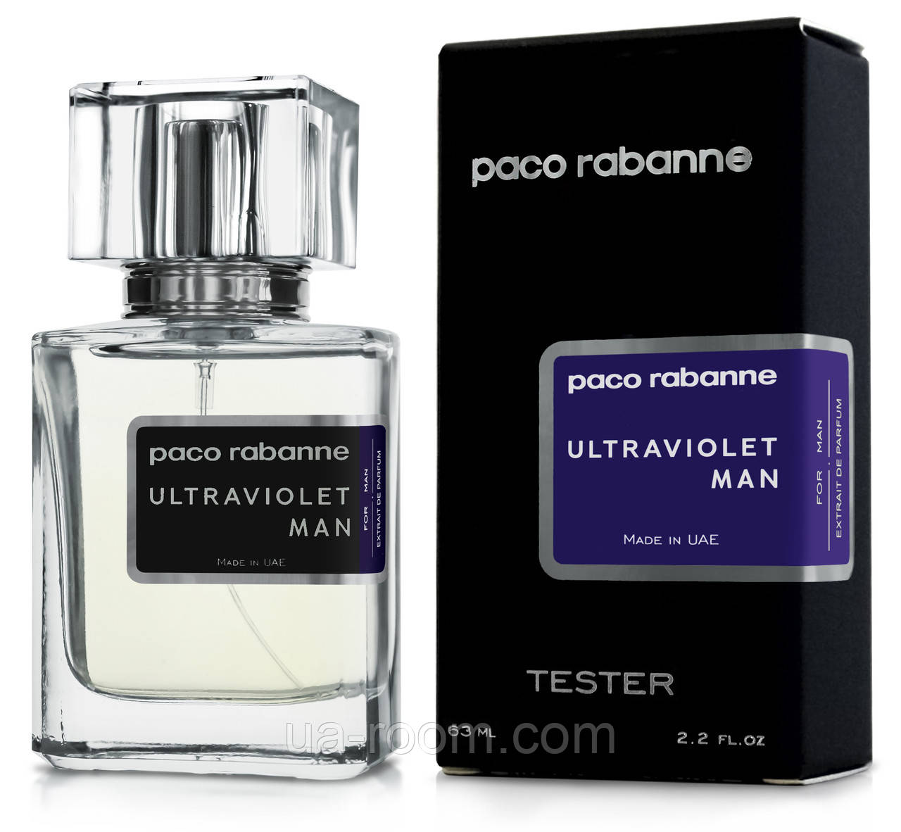 Тестер мужской Paco Rabanne Ultraviolet Man, 63 мл.