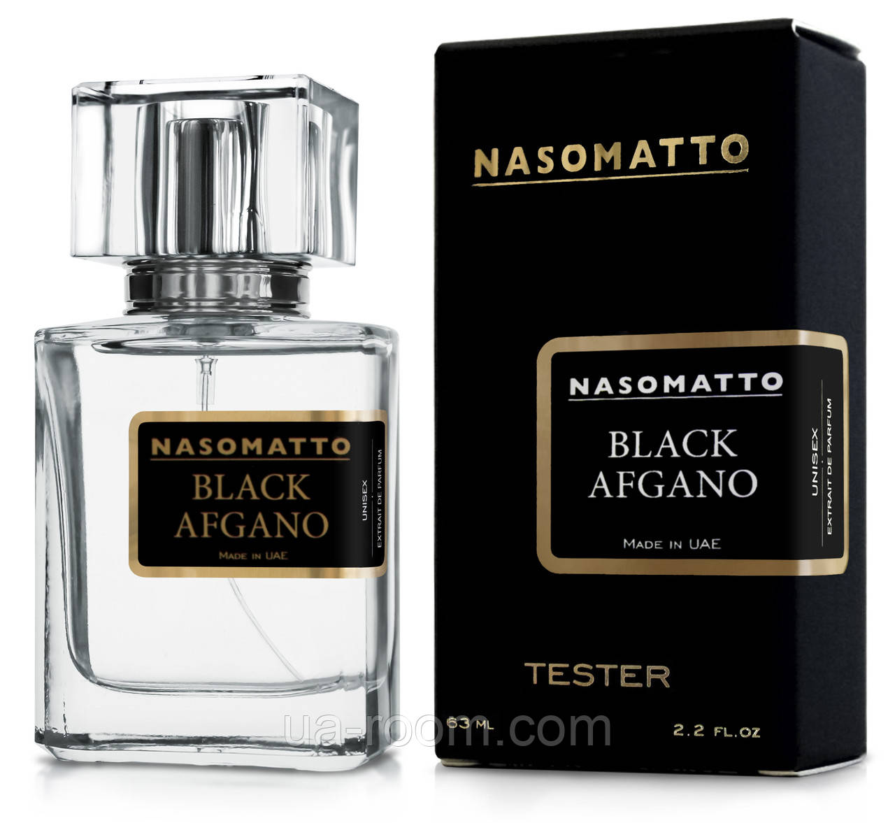 Тестер унисекс Nasomatto Black Afgano, 63 мл.