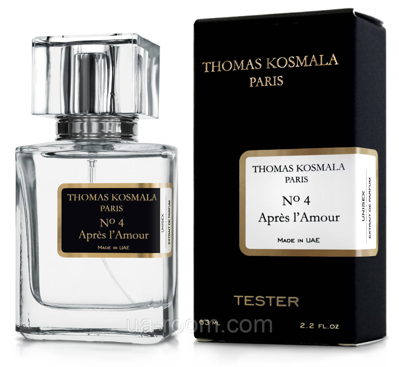 Тестер унисекс Thomas Kosmala No 4 Apres L'Amour, 6 3 мл.
