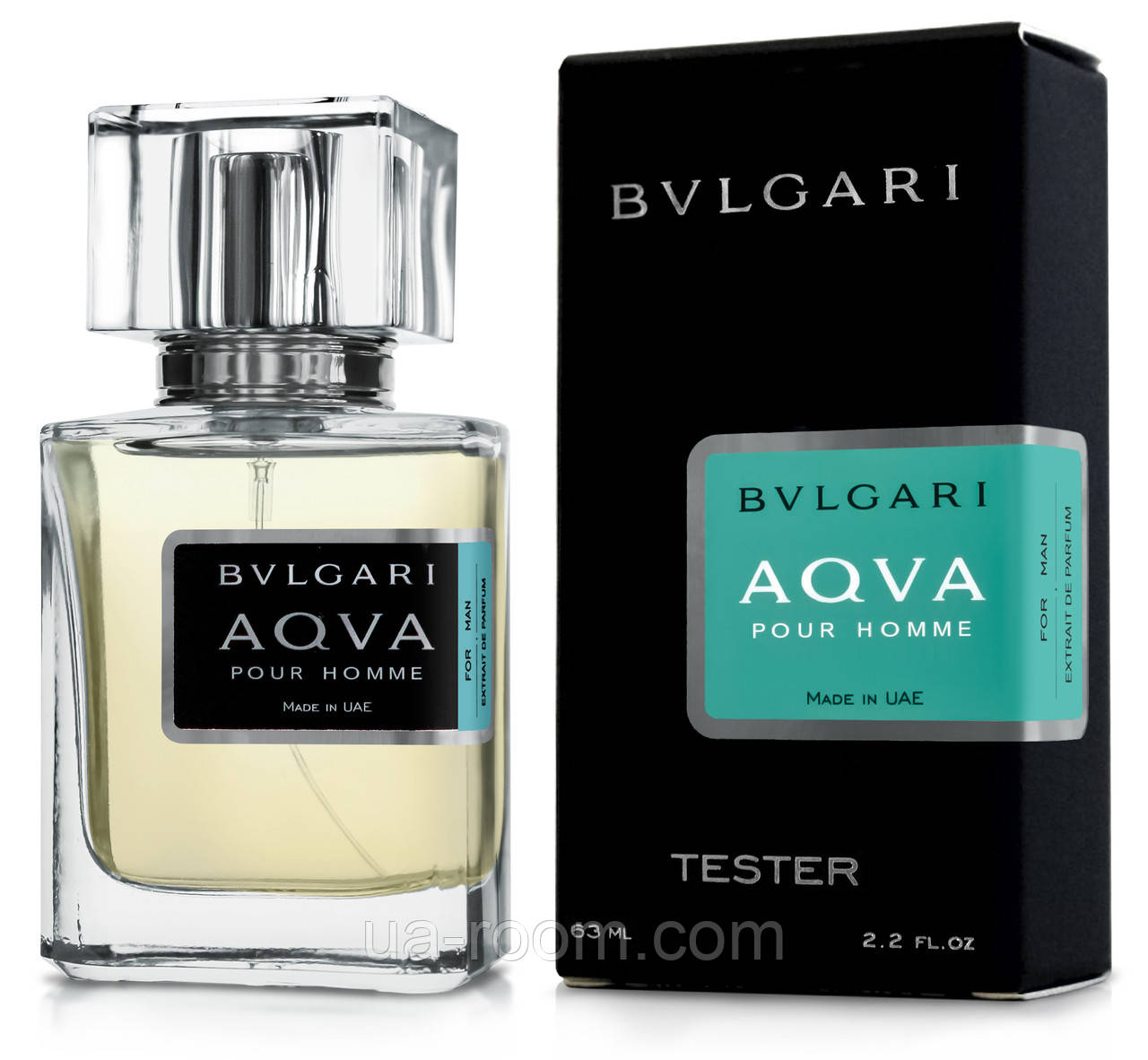 Тестер мужской Bvlgari Aqua Pour Homme, 63 мл.