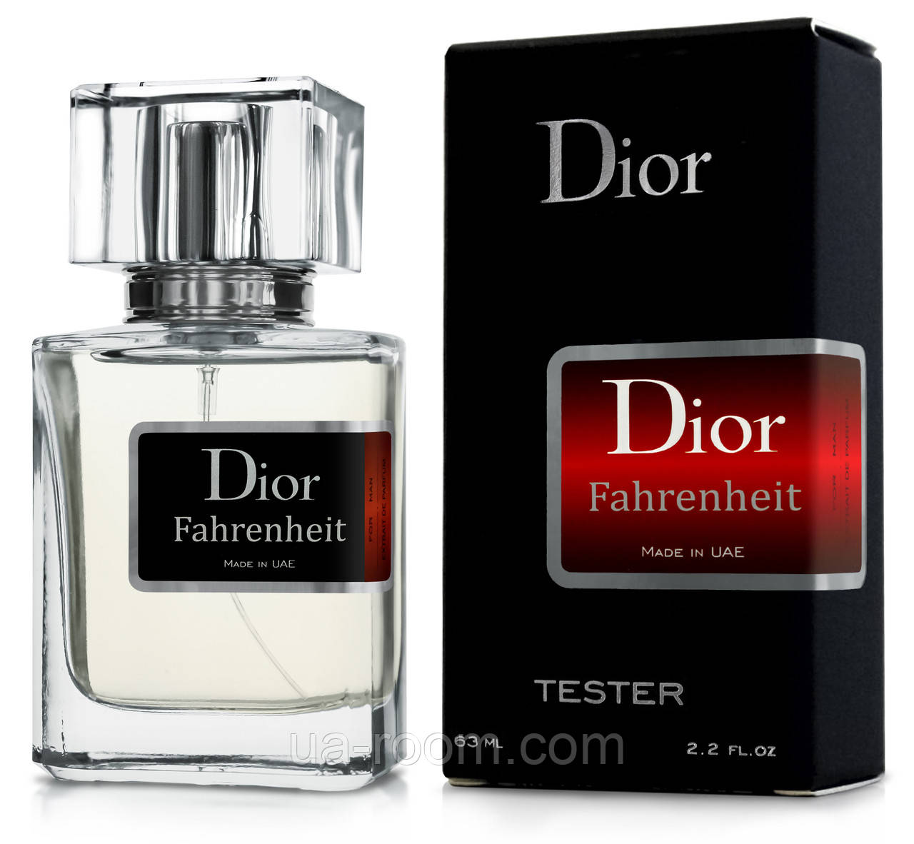 Тестер мужской Christian Dior Fahrenheit, 63 мл.