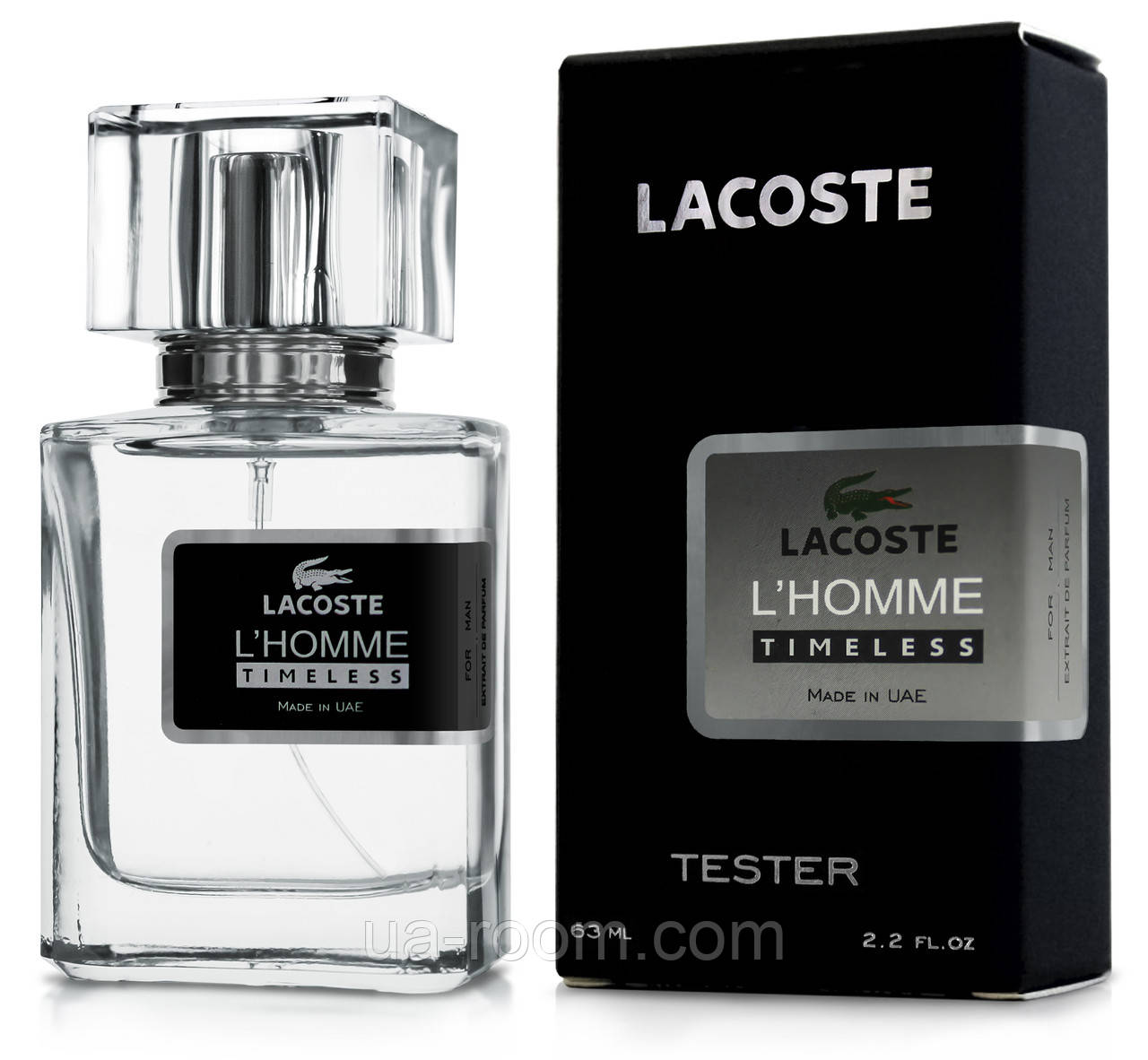 Тестер мужской Lacoste L'Homme Timeless, 63 мл.