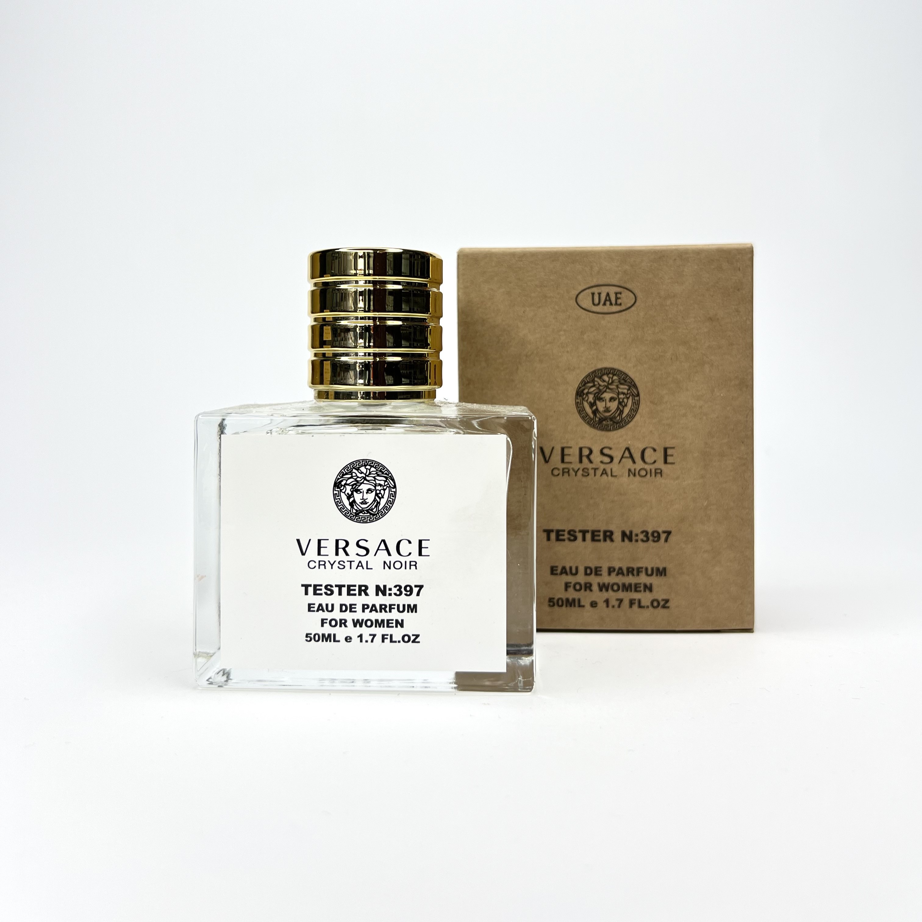 Тестер жіночий Versace Crystal Noir, 50 мл