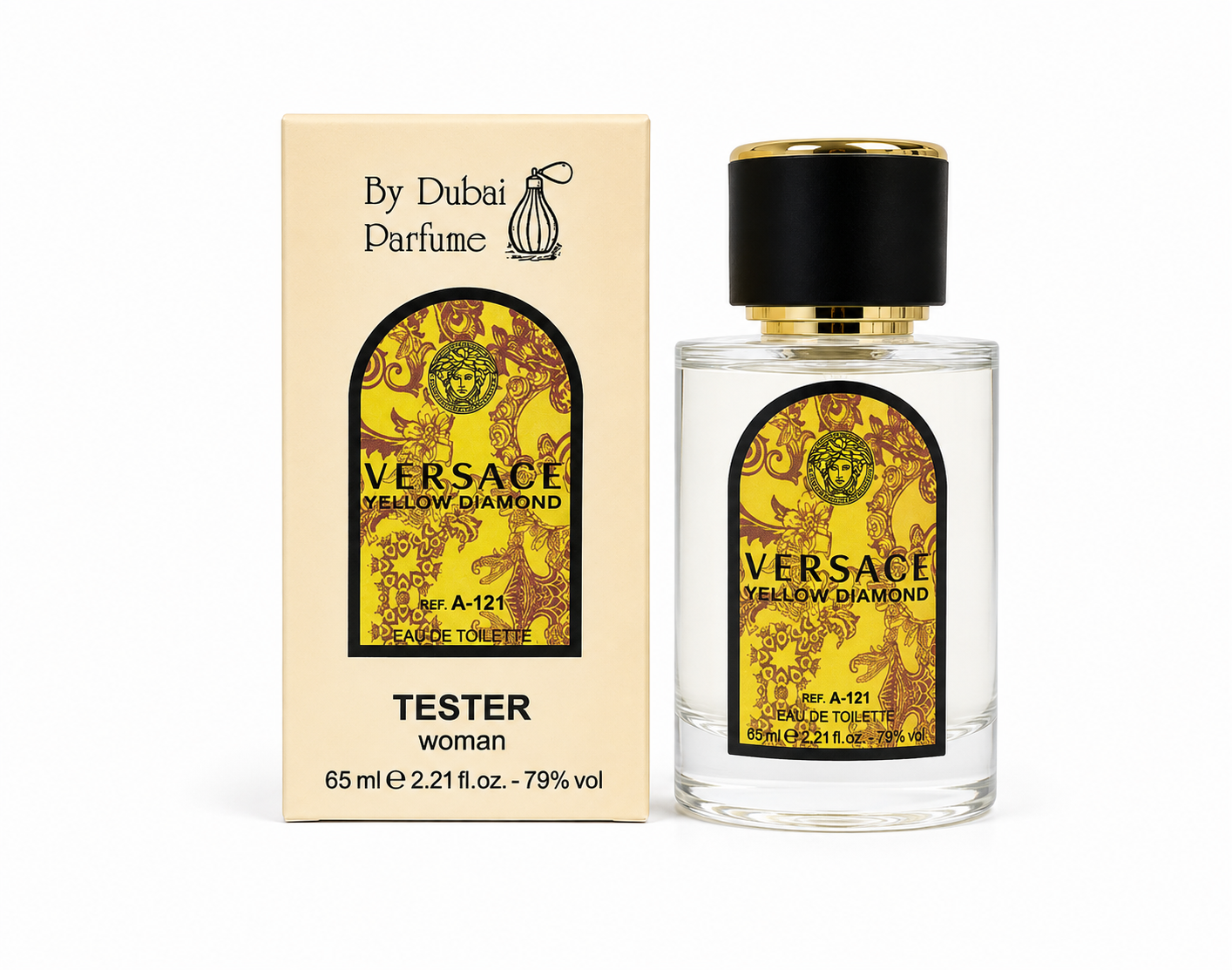 Тестер жіночий Versace Yellow Diamond, 65 мл