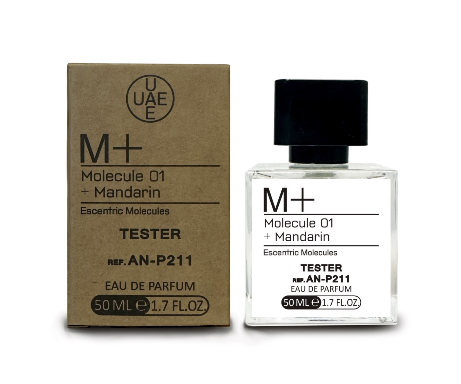 Тестер унисекс UAE  Escentric Molecules Molecule 01 + Mandarin, 50 мл.