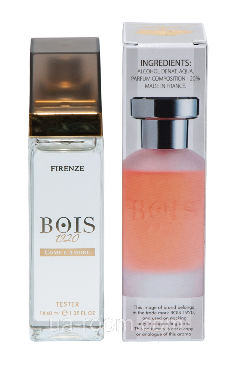 Тестер унисекс Bois 1920 Come LAmore Limited Edition, 40 мл.
