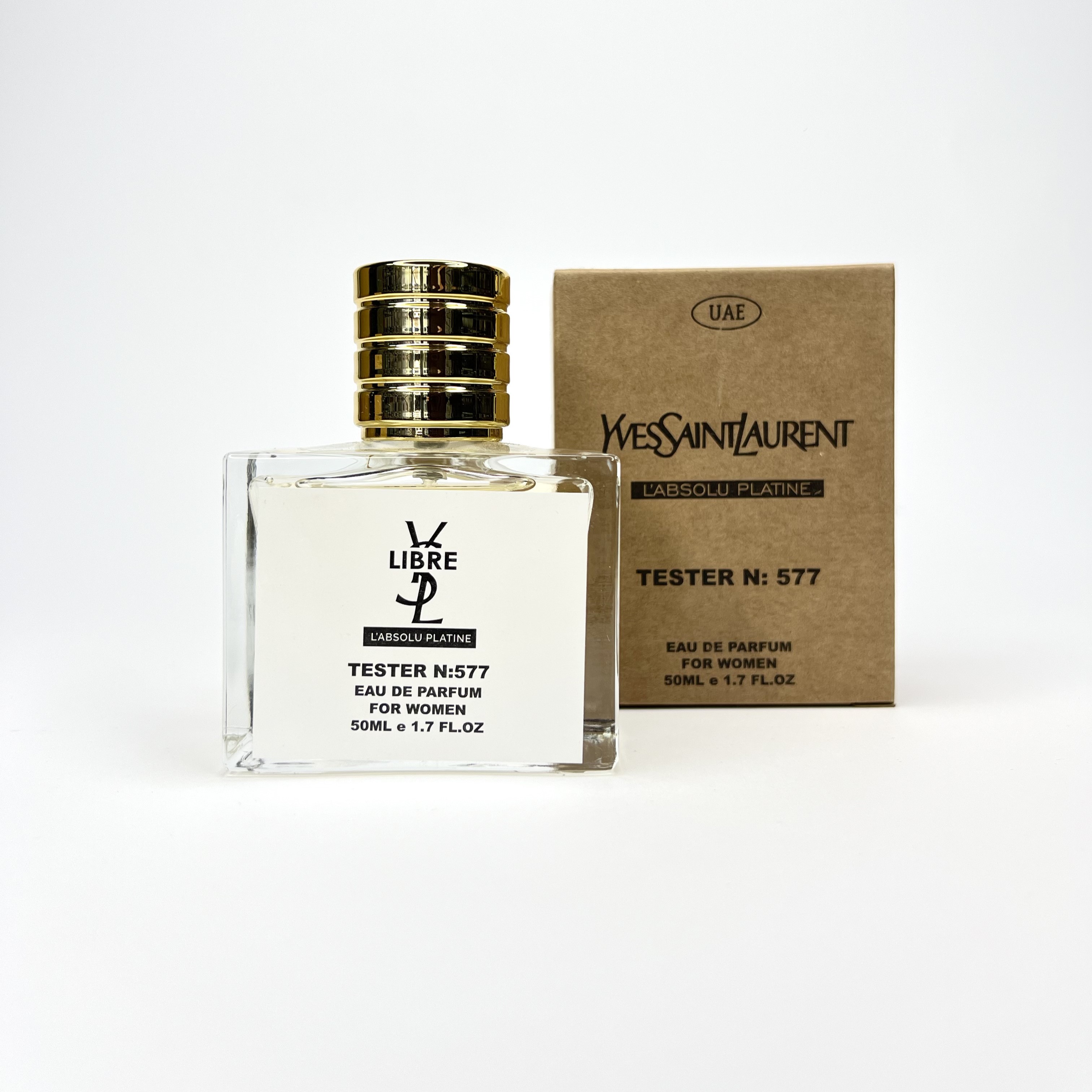 Тестер жіночий Yves Saint Laurent Libre L’Absolu Platine, 50 мл