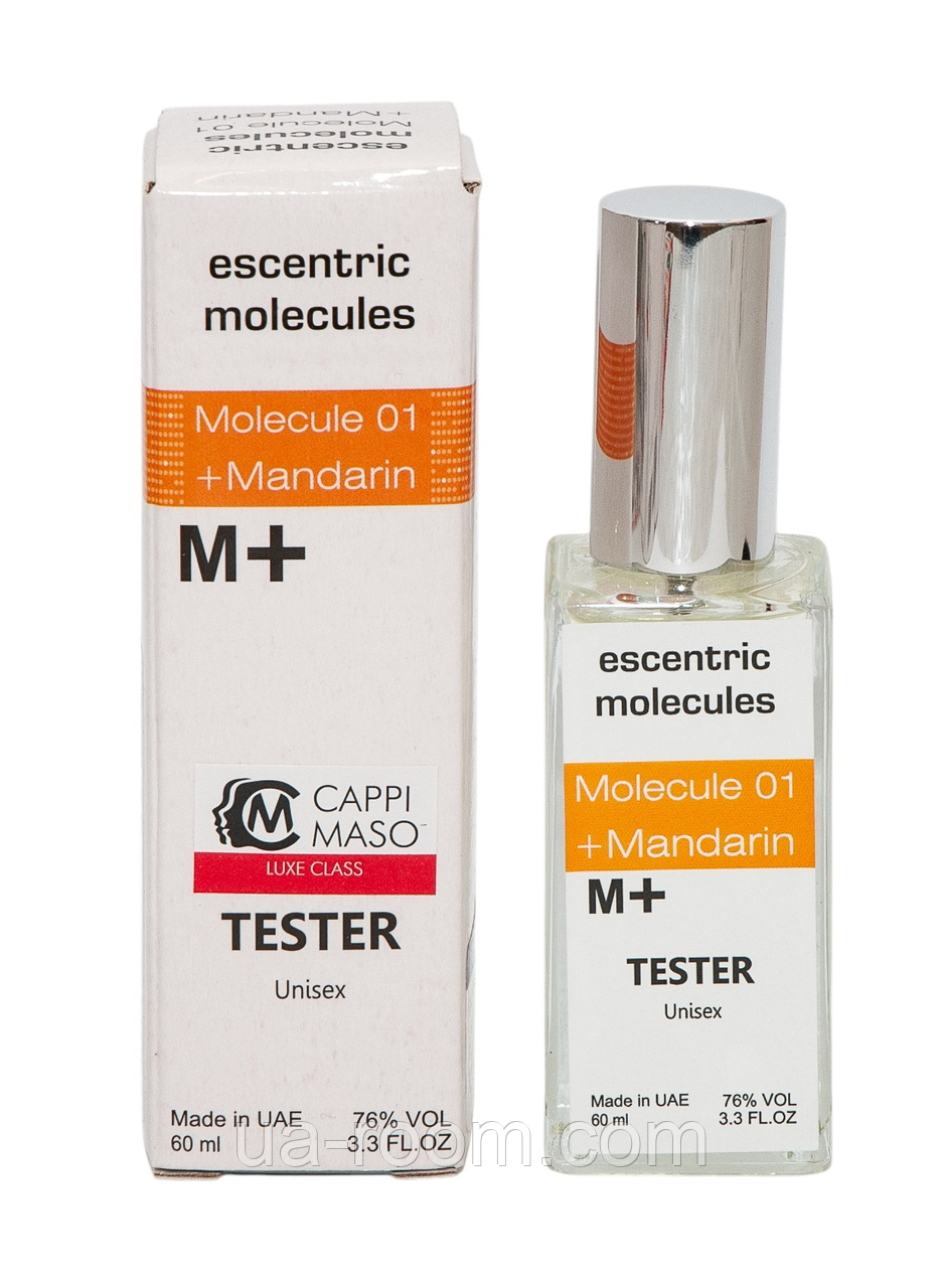 Тестер унисекс DUTYFREE Escentric Molecules Molecule 01 + Mandarin, 60 мл.