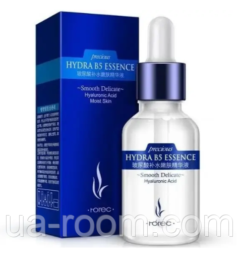 Сыворотка с гиалуроновой кислотой и витамином B5 Rorec Hydra B5 Essence, 15 мл.