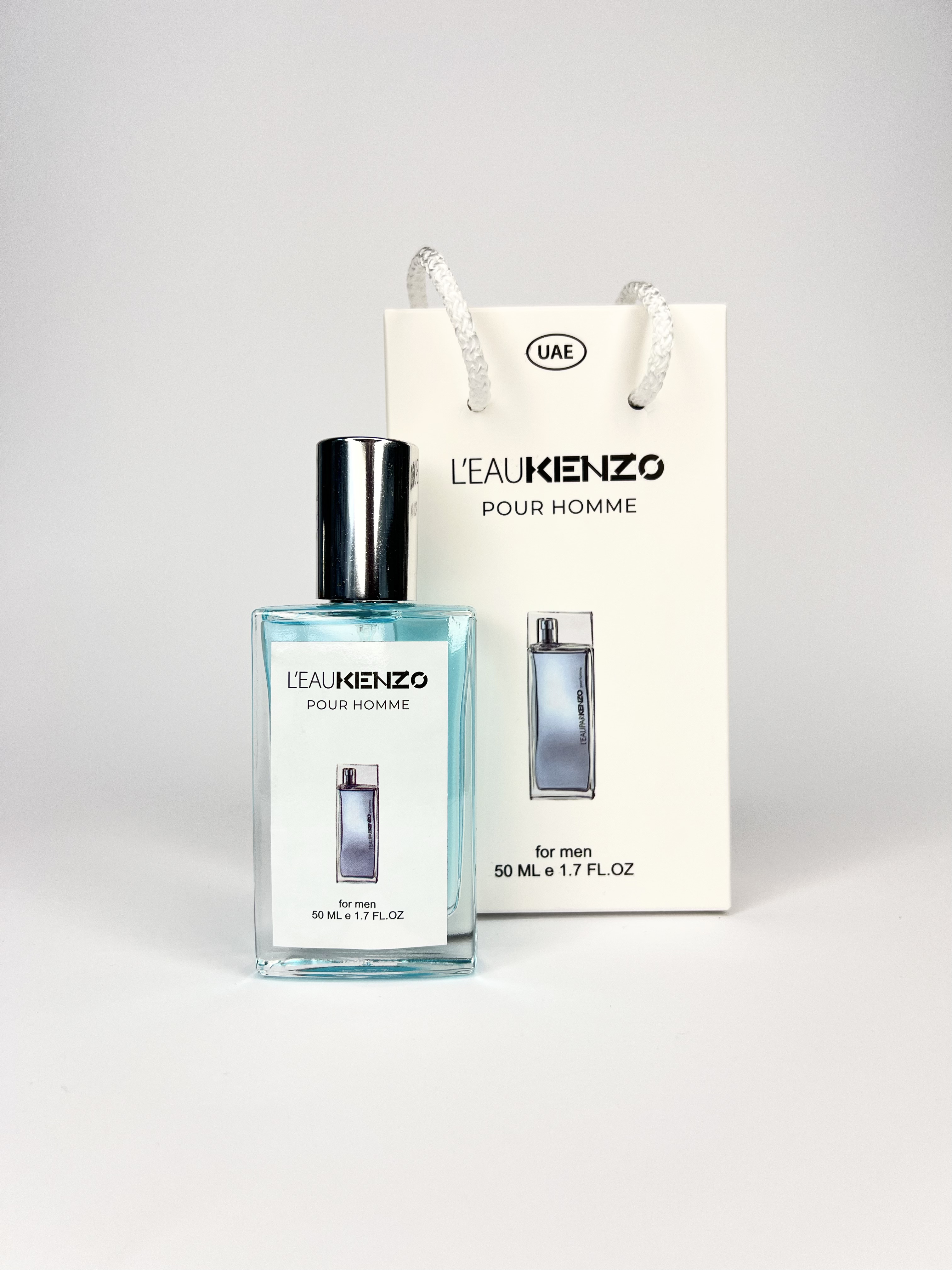 Тестер чоловічий LeauKenzo Pour Homme, 50 мл, сумка цветная