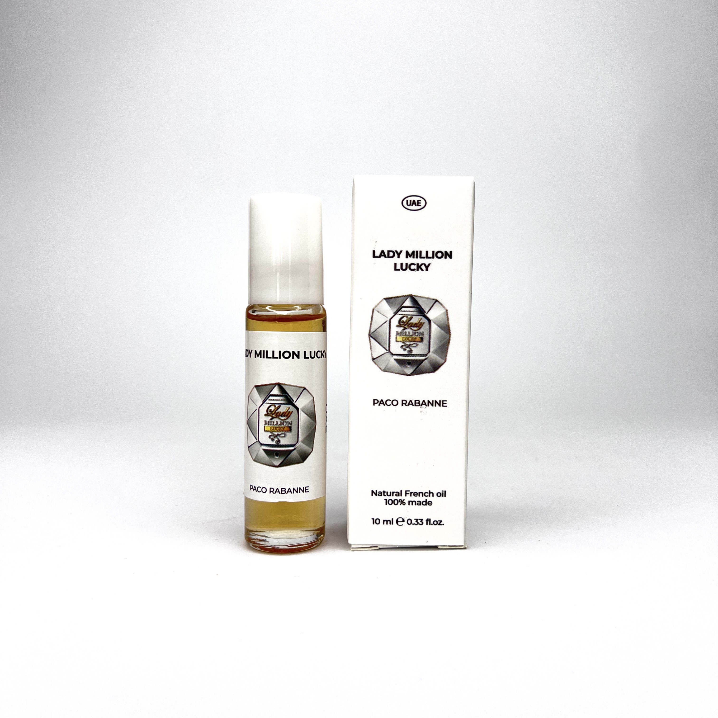 Парфум масляний жіночий Paco Rabanne Lady Million Lucky, 10 мл NEW