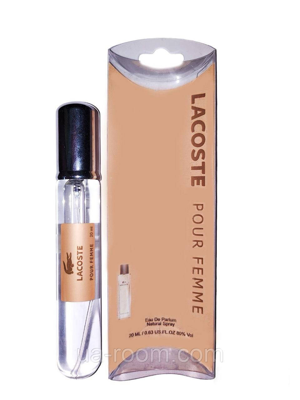 Тестер женский Lacoste Pour Femme, 20 мл.
