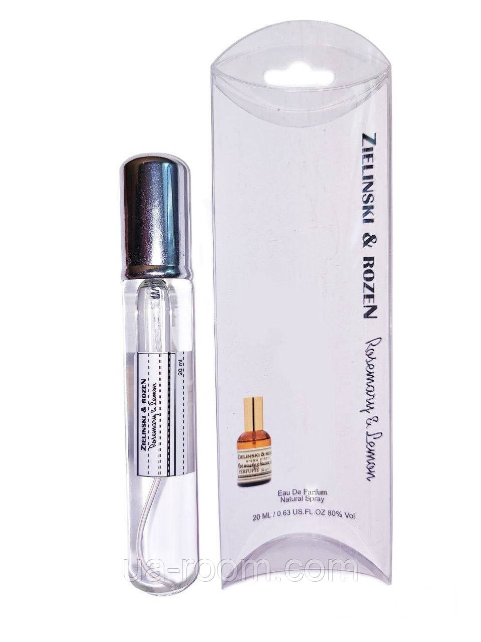 Тестер унисекс  Zielinski & Rozen Rosemary & Lemon, Neroli, 20 мл.