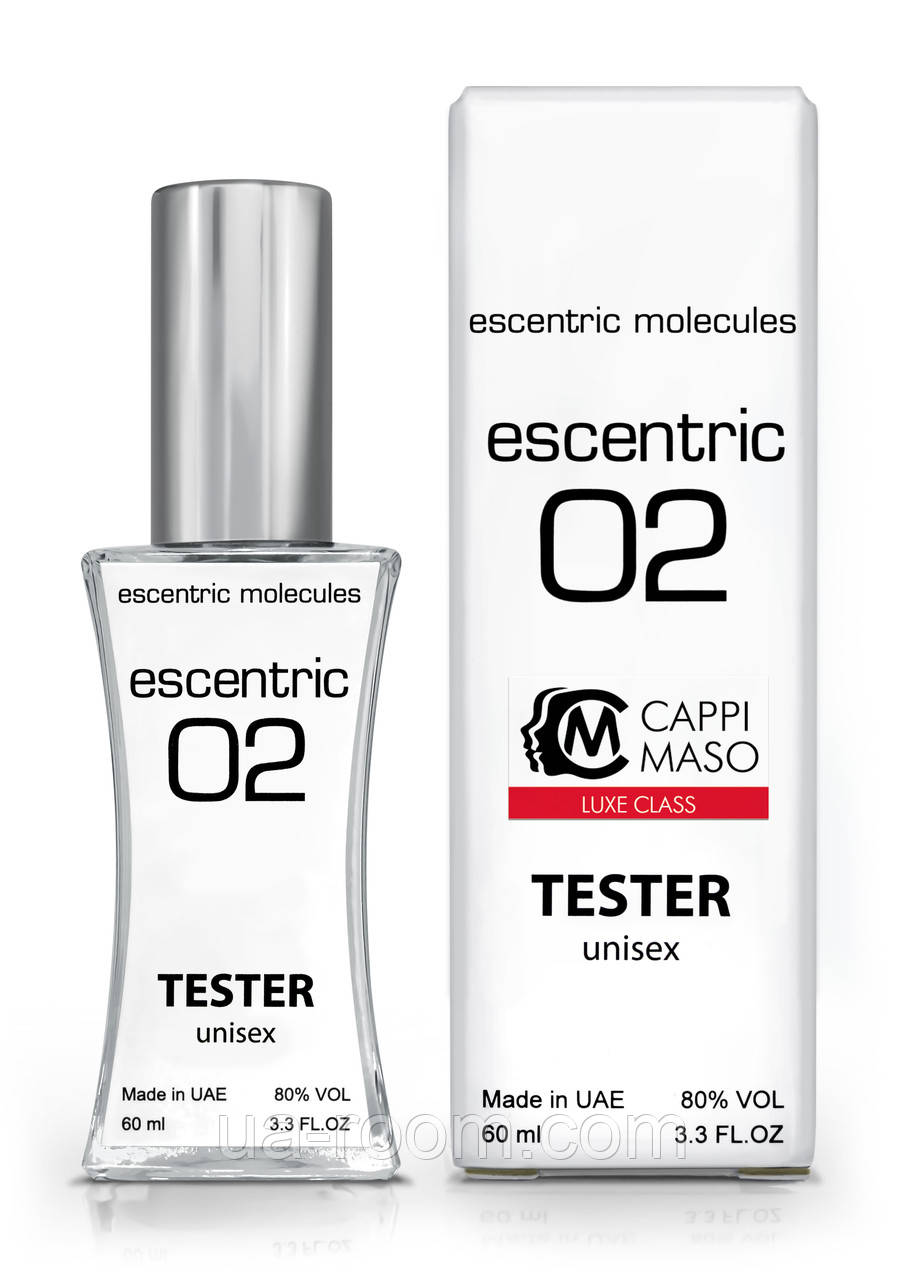 Тестер унисекс LUXE CLASS Escentric Molecules Escentric 02, 60 мл.