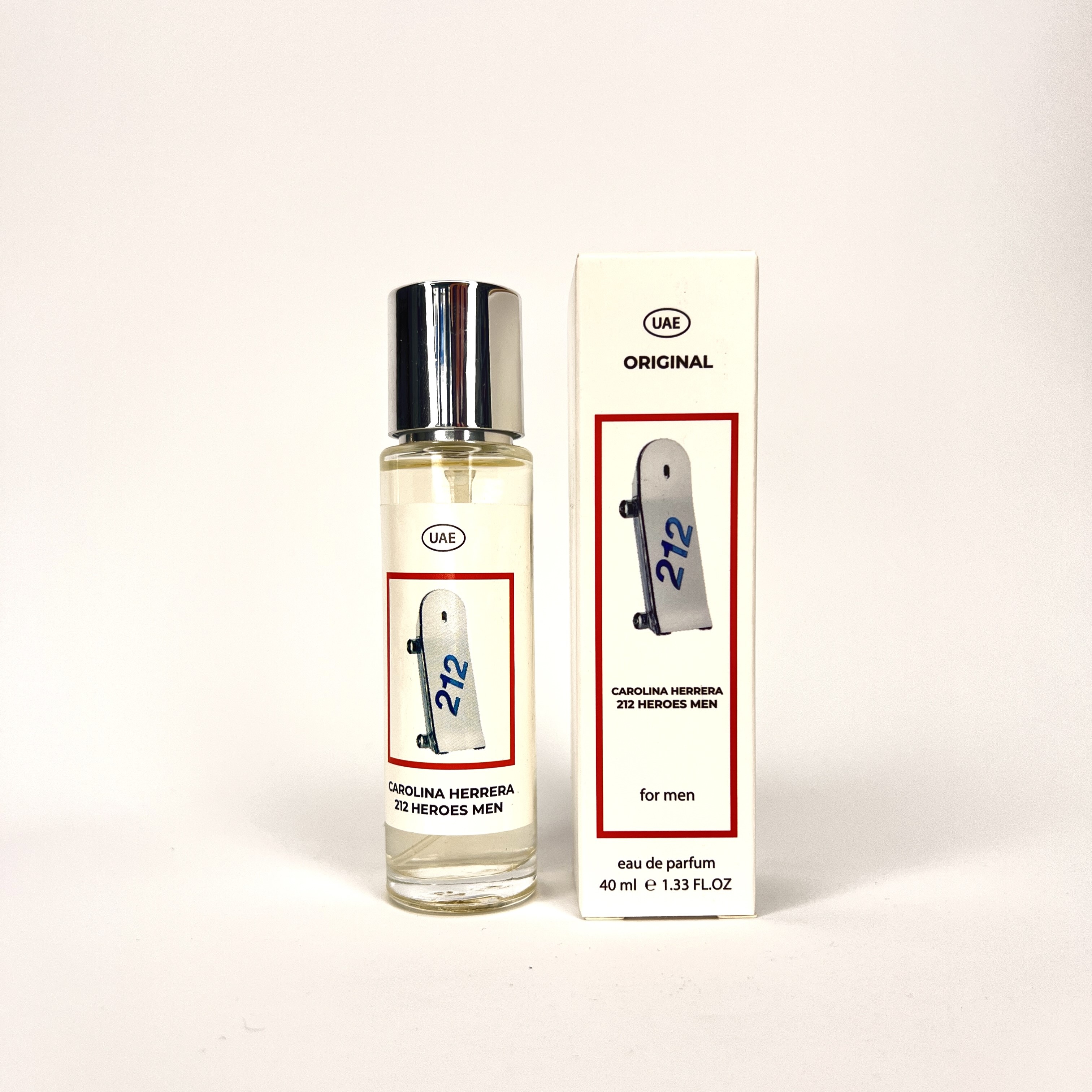 Тестер чоловічий  Carolina Herrera 212 Men Heroes, 40 мл NEW