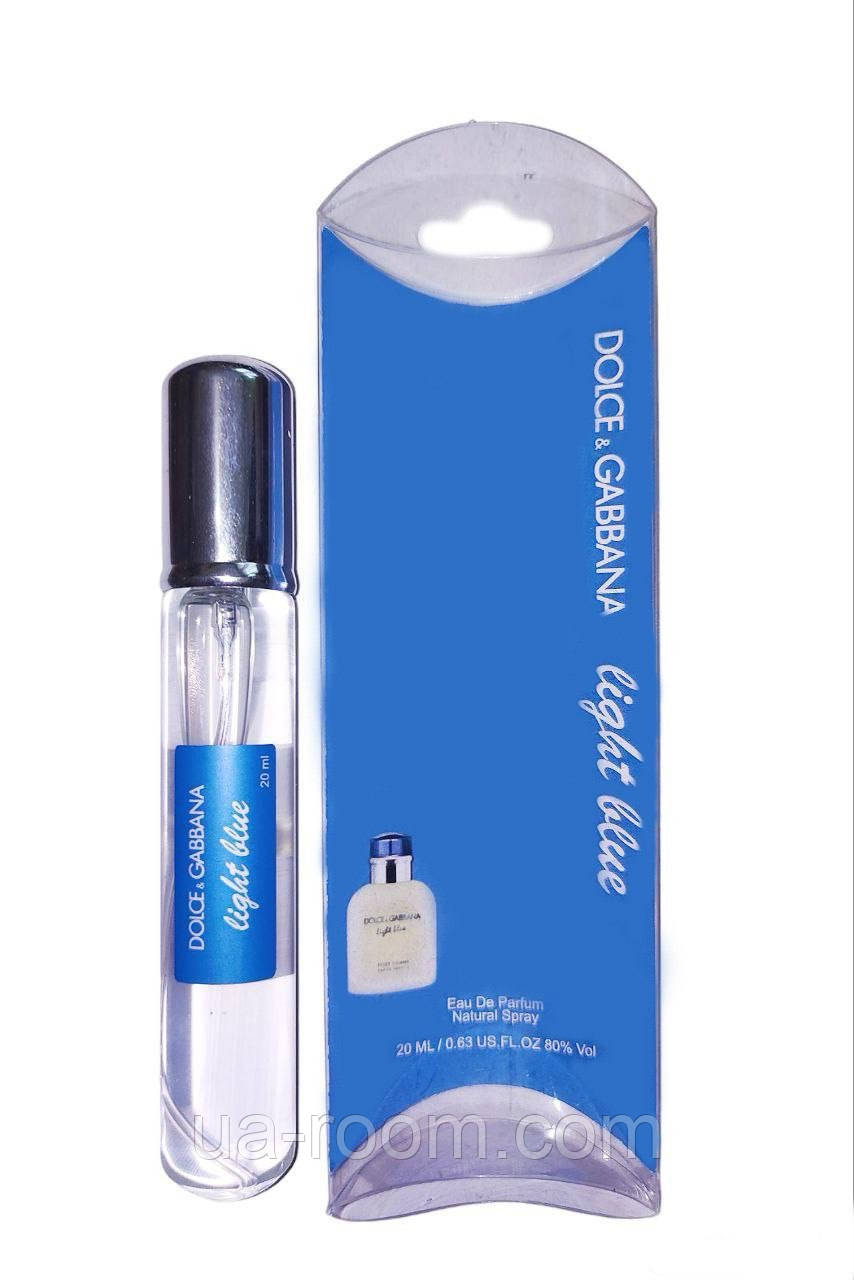 Тестер мужской Dolce&Gabbana Light Blue Pour Homme, 20 мл.