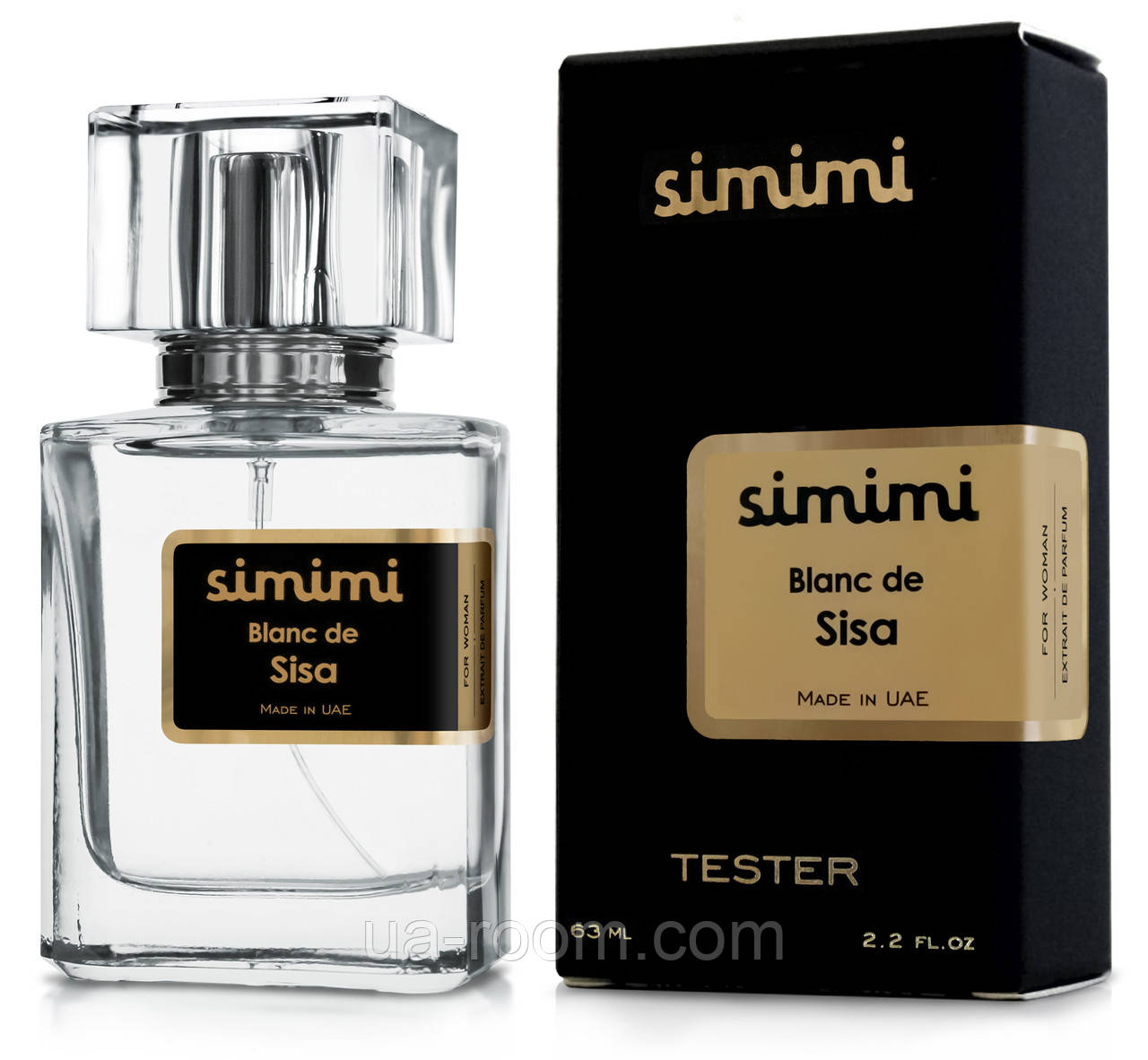 Тестер женский Simimi Blanc de Sisa, 63 мл.