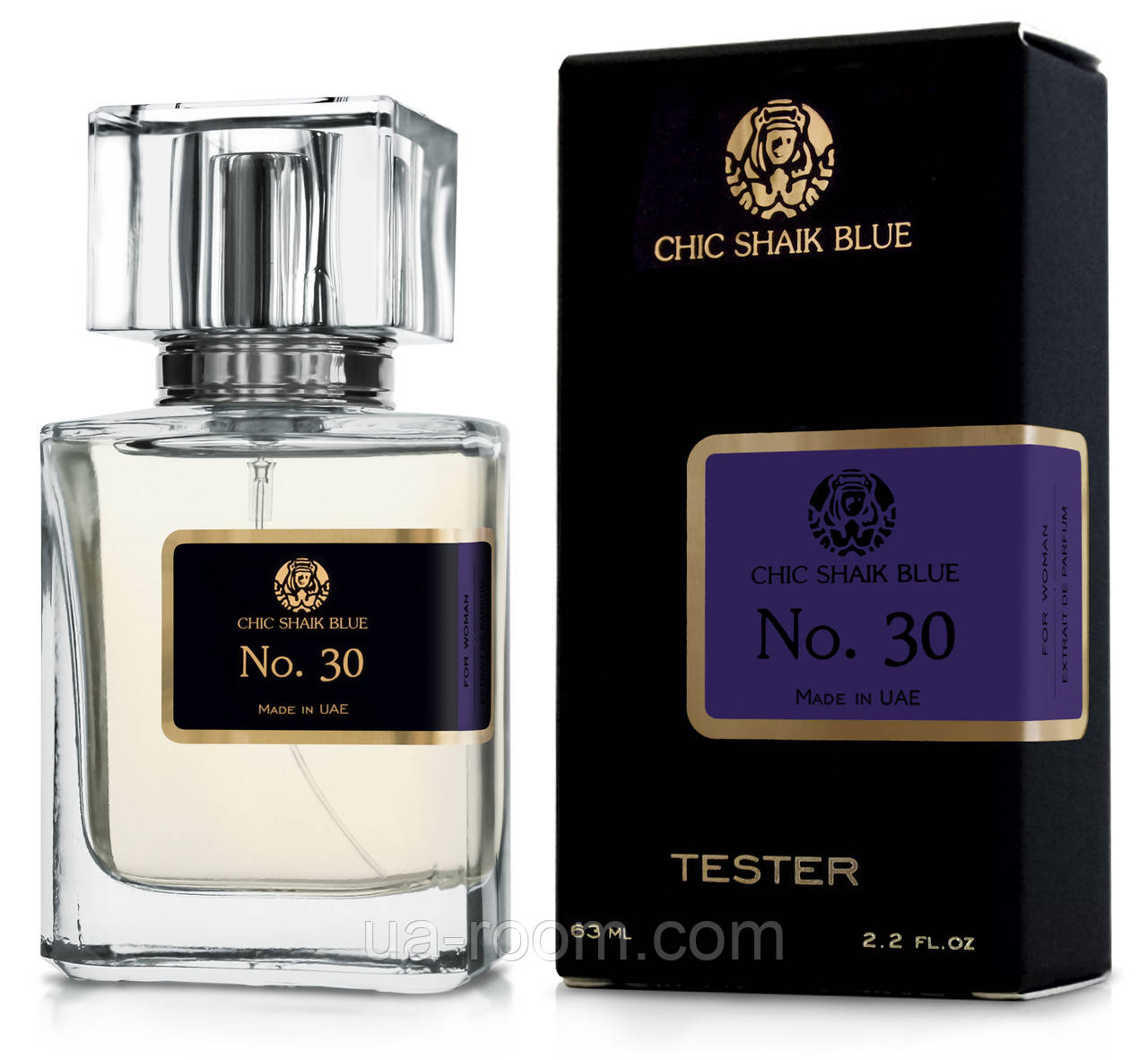 Тестер женский Shaik Chic Shaik Blue No 30, 63 мл.