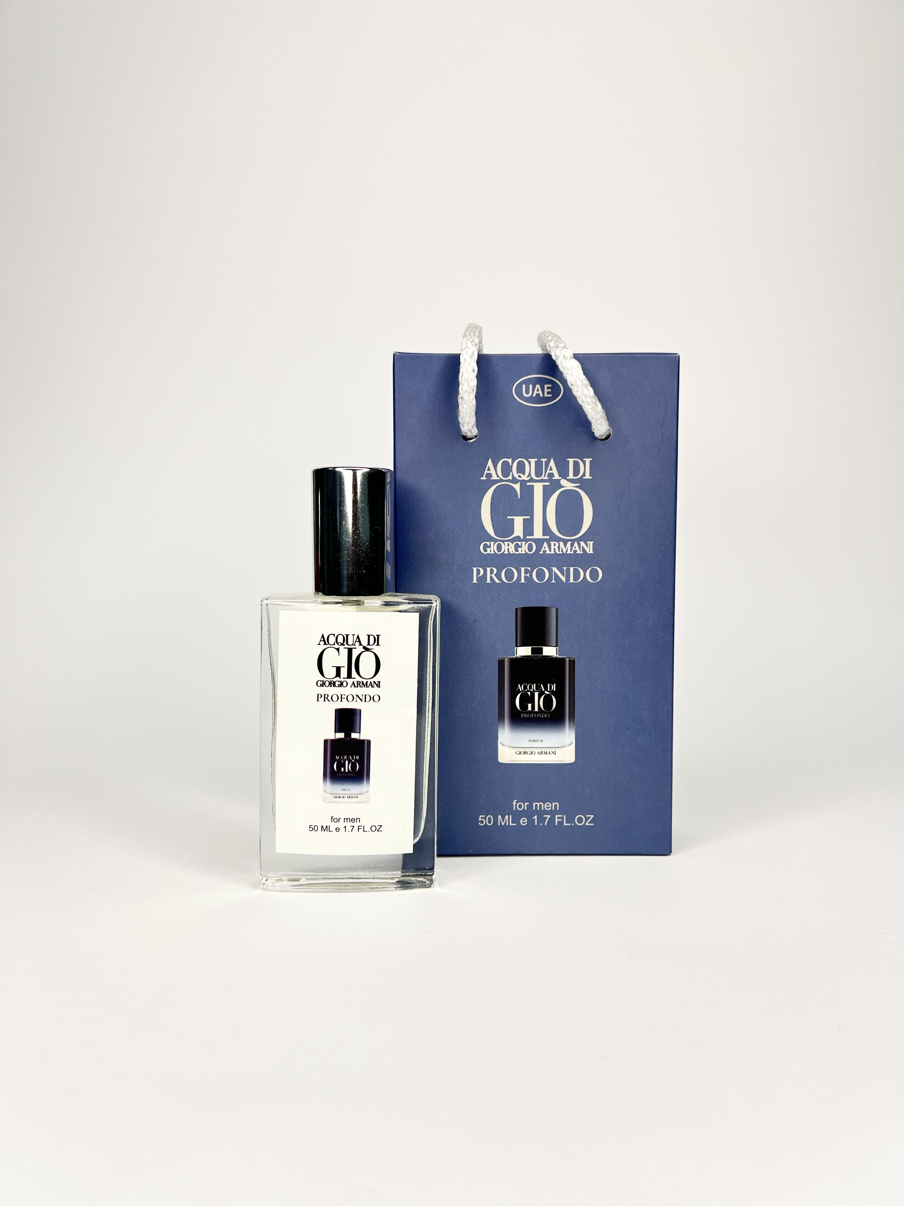 Тестер чоловічий Giorgio Armani Acqua Di Gio Profondo Pour Homme, 50 мл, сумка NEW