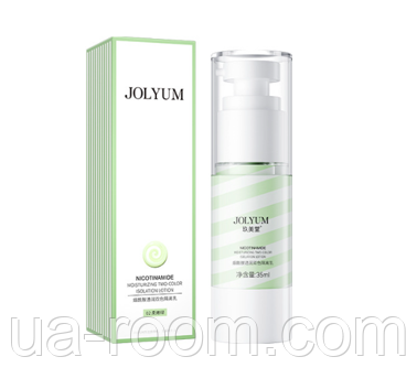 База под макияж для лица двухцветная Jomtam Nicotinamide Moisturizing Two Color Isolation Lotion, 35